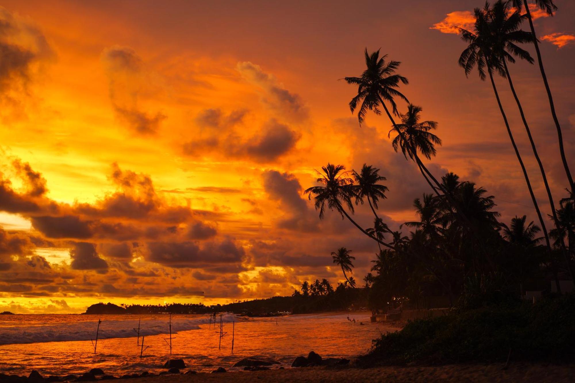 Shanthi Beach Resort Unawatuna Kültér fotó